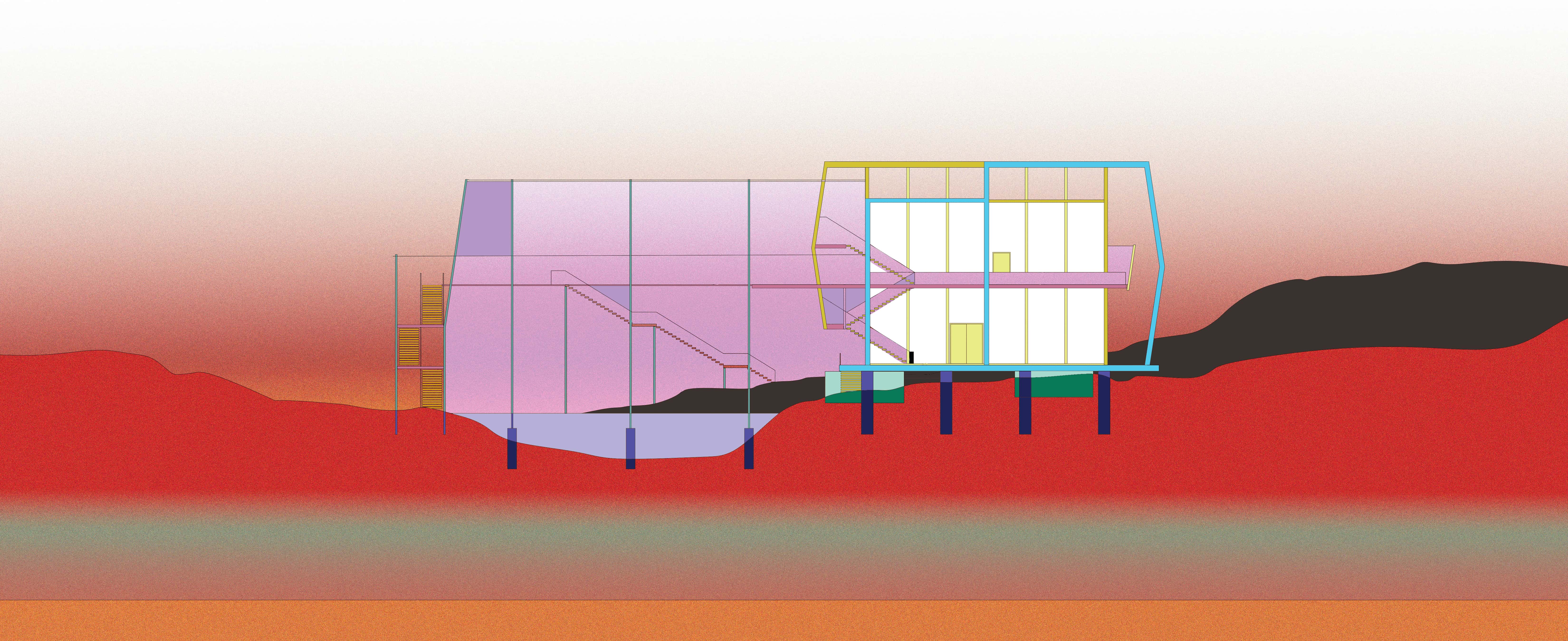 Eiderwild project cross-section image